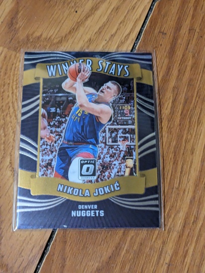 2023-24 Donruss Optic Winner Stays Holo #6 Nikola Jokic