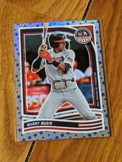 2024 USA Baseball Stars & Stripes #34 Manny Marin Stars Holo