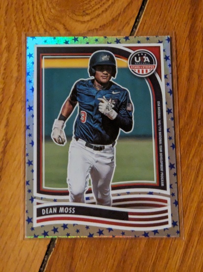 2024 USA Stars & Stripes Dean Moss STARS HOLO Foil Parallel Insert