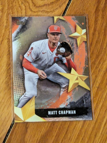 Matt Chapman 2025 Topps Stars of the MLB Holo Foil San Francisco Giants