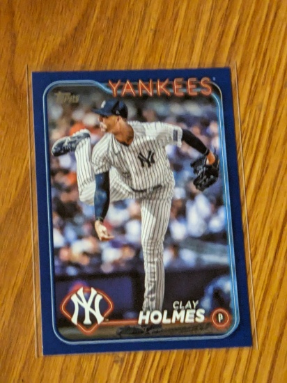 2024 Topps Series 1 Black Clay Holmes #247