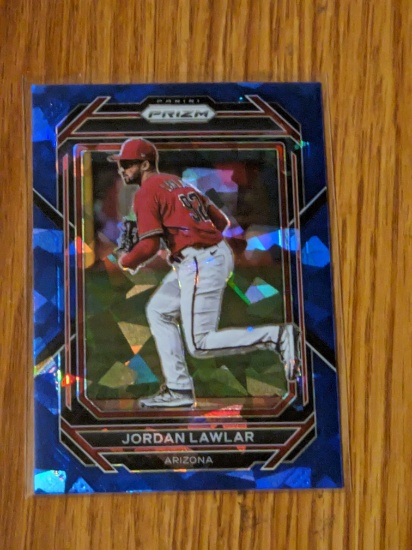 2023 Panini Prizm #139 Jordan Lawlar Blue Ice Prizm