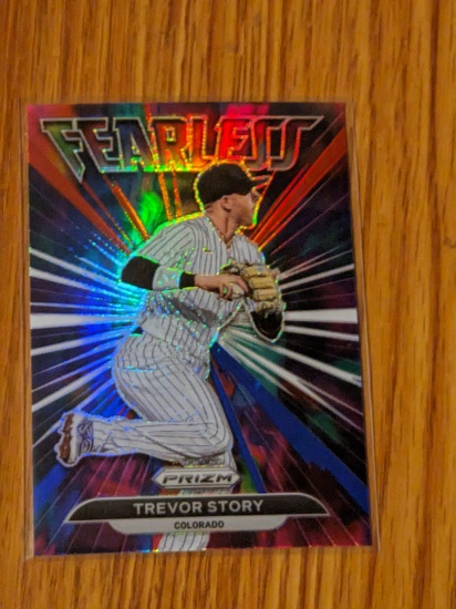 2022 Panini Prizm Baseball #FL-19 TREVOR STORY Fearless