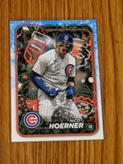 2024 Topps Holiday - Nico Hoerner #H123
