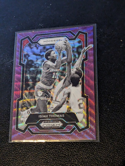 2024 Panini Prizm Draft Picks #11 Isiah Thomas Prizms Purple Wave
