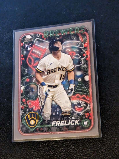 2024 Topps Holiday - Silver Glitter #H35 Sal Frelick (RC)