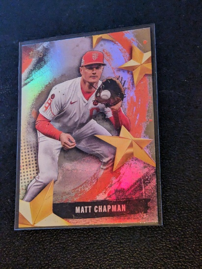 Matt Chapman 2025 Topps Stars of the MLB Holo Foil San Francisco Giants