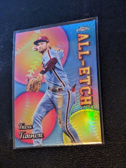 2024 Topps Chrome #CAE-11 Trea Turner Chrome All-Etch