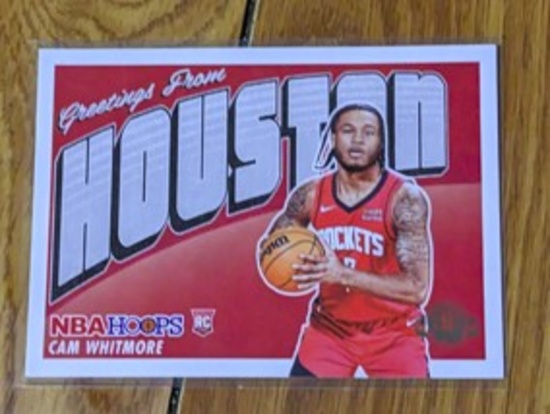 2023-24 Panini NBA Hoops - Rookie Greetings Cam Whitmore #19 RC/Rookie