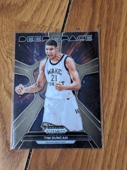 Tim Duncan 2024 Prizm Draft Picks Deep Space Holo Prizm #24