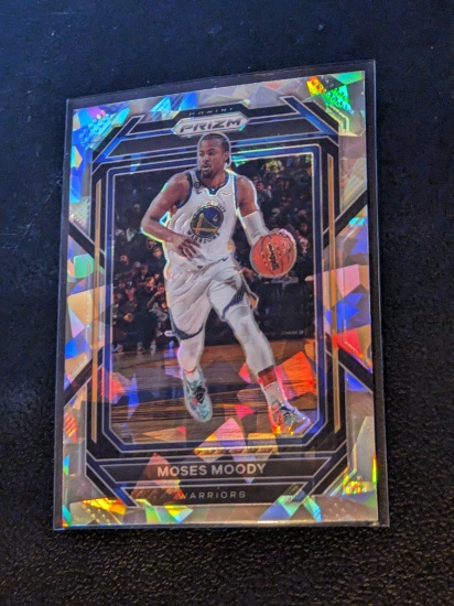 2022-23 Panini Prizm Moses Moody 103 Prizms Ice Golden State Warriors