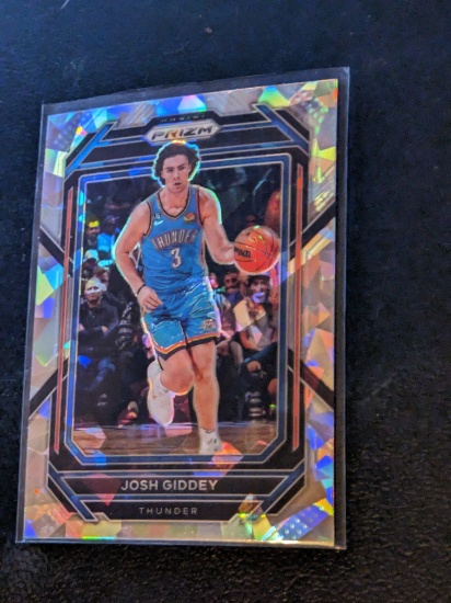 Josh Giddey 2022-23 panini prizm draft picks checklist