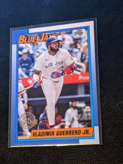 Vladimir Guerrero Jr. 2025 Topps Series 1 1990 Insert #T90-12 Blue Jays