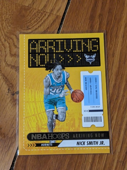 Nick Smith Jr. 2023-24 Hoops Arriving Now #20 Charlotte Hornets