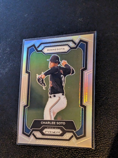 2024 Panini Prizm Minnesota Twins Prospect Charlee Soto Silver Prizm