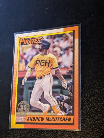 2025 TOPPS BASEBALL SERIES 1 - Andrew McCutchen #T90-98 1990 35th Anniversary