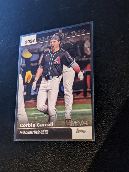 2025 Topps Series 1 - 2024 Greatest Hits Corbin Carroll #GH-7