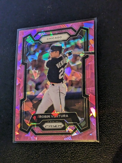 Robin Ventura - 2024 Panini Prizm Pink Ice Prizms #287 Chicago White Sox