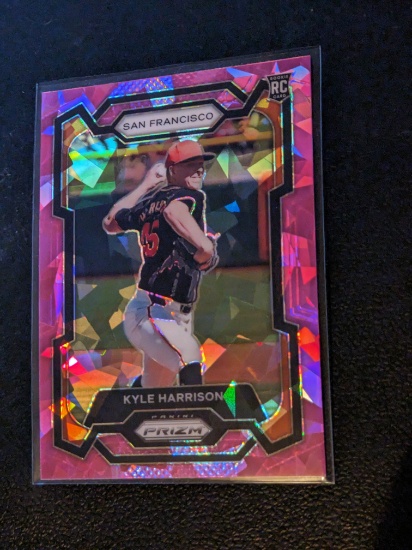 Kyle Harrison (RC) #3 2024 Pink Ice Prizm
