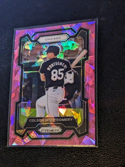 Colson Montgomery 2024 Panini Prizm Pink Ice Prizms #219 Chicago White Sox