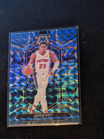 #137 2023-24 Panini Mosaic Reactive Blue Jaden Ivey Detroit Pistons