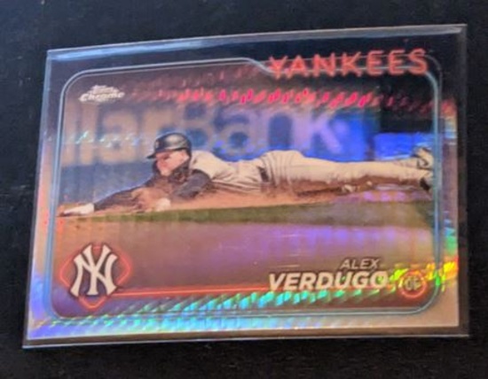 2024 Topps Chrome Hyper Alex Verdugo #11 Yankees
