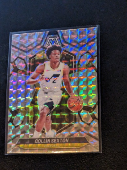 2023-24 Panini Mosaic Silver Prizm - #62 Collin Sexton