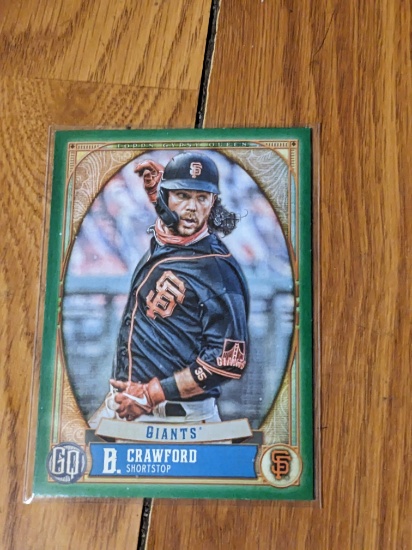 2021 Topps Gypsy Queen Green #38 Brandon Crawford