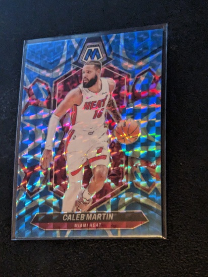 Caleb Martin Blue Prizm 2023-24 Panini Mosaic #95