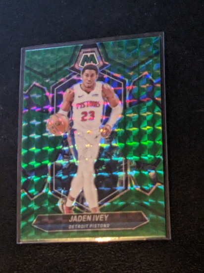 2023-24 Panini Mosaic #137 Jaden Ivey Green