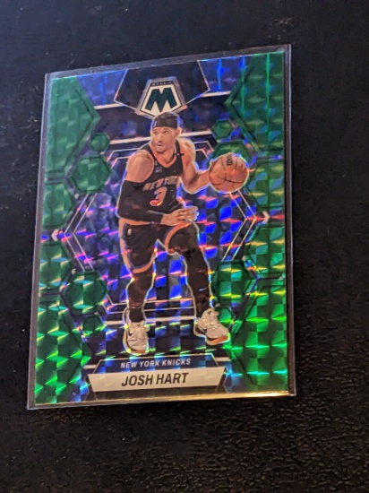 2022-23 Mosaic Josh Hart Green Prizm #154 New York Knicks