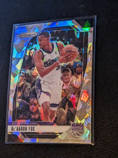 2024-25 Panini Prizm - De'Aaron Fox #58 Ice Prizm