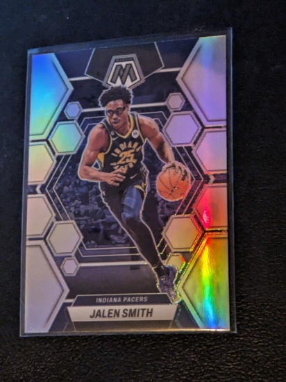 2022 Panini Mosaic Jalen Allen Silver Prizm Pacers #60