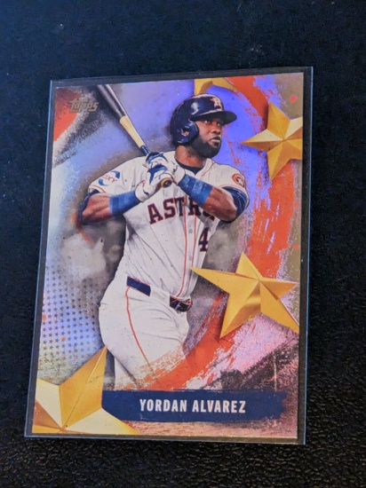 Yordan Alvarez 2025 Topps Series 1 Stars of MLB #SMLB-9 Houston Astros