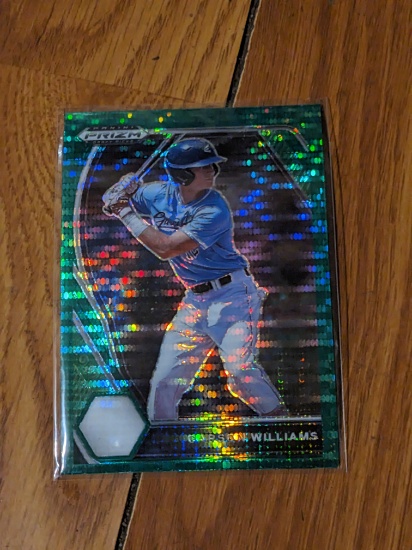 2021 Panini Prizm Draft Picks Green Pulsar Prizm Carson Williams #PDP28 Ray