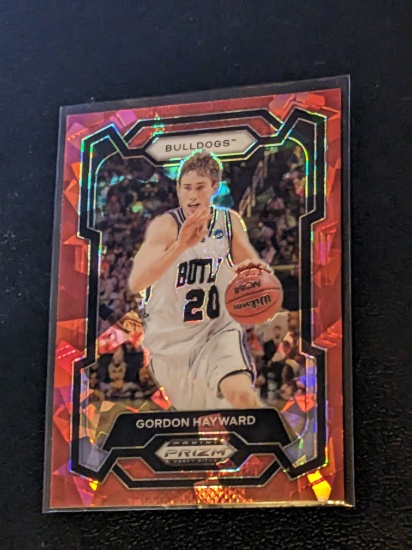 2024 Panini Prizm Draft Picks - Red Ice Prizm #74 Gordon Hayward