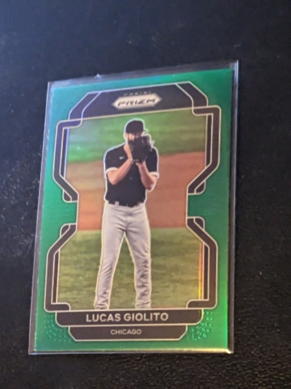 2022 Panini Prizm Lucas Giolito Green Prizm #10