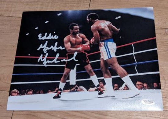 Eddie Mustafa Muhammad Signed Photo 8x10 with coa
