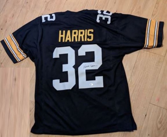 Franco Harris autographed jersey with coa