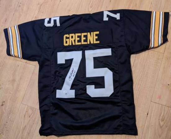 Joe Greene Autographed jersey with coa