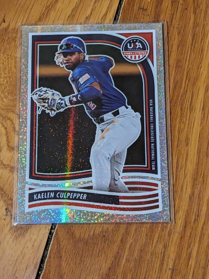 2024 Panini USA Stars and Stripes #68 Kaelen Culpepper - Collegiate Parallel Insert