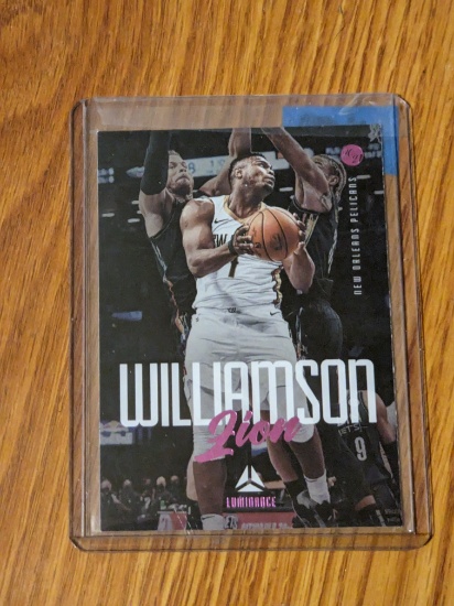 2020-21 Panini Chronicles - Luminance Zion Williamson  pink foil #144