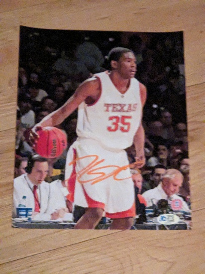 Kevin Durant Signed Autographed 8x10 Glossy Photo with coa