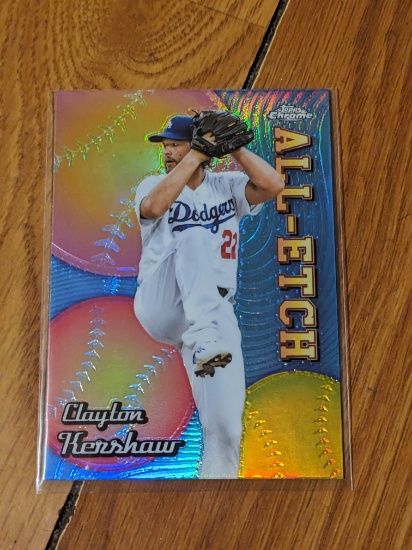 Clayton Kershaw Dodgers ALL ETCH CAE-19 2024 Topps Chrome