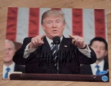 Donald Trump autographed 8x10 photo with coa