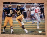 Desmond Howard autographed michigan 8x10 photo with coa