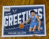 2024-25 NBA Hoops Rookie Greetings #20 - Nikola Topic - OKC Thunder - RC