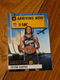 Devin Carter 2024-25 Panini NBA Hoops Arriving Now #1 (RC) - Kings
