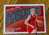 Gradey Dick #11 2023-24 NBA Hoops Winter Greetings Rookie Raptors