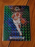 2022-23 Panini Mosaic Quentin Grimes Green Mosaic Prizm #157 New York Knicks